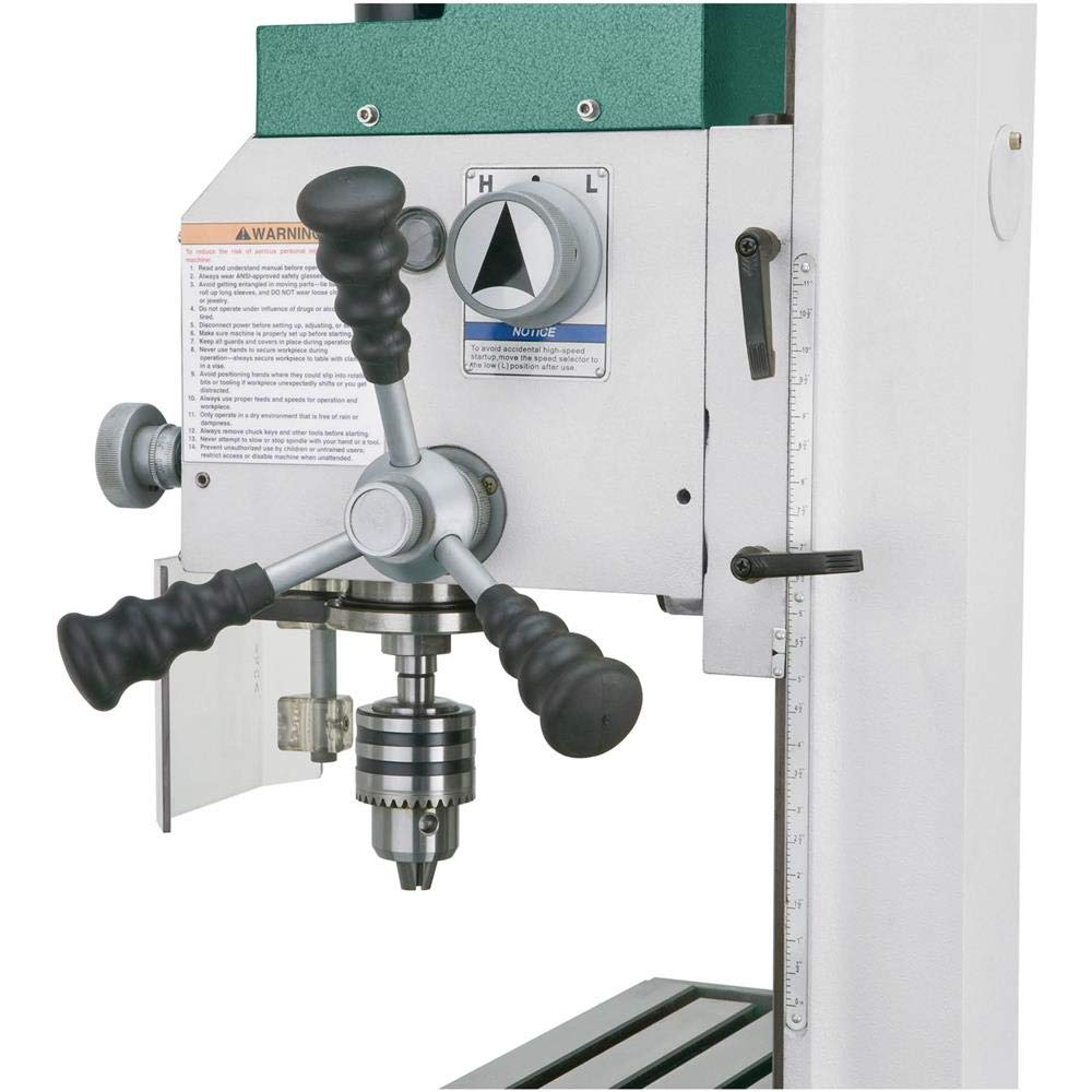 Grizzly Industrial G0758-6" x 20" 3/4 HP Mill/Drill Grizzly Industrial