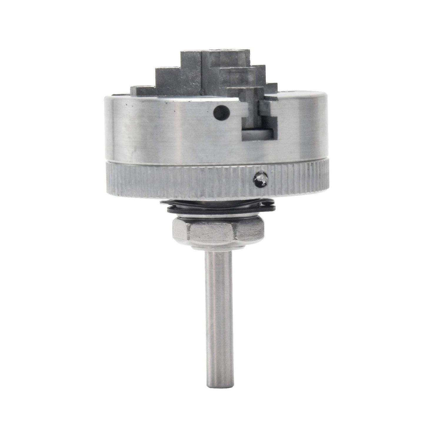 Z011 3-Jaw Lathe Chuck, Mini Lathe Chuck with Connecting Rod and Short Sticks, Self Centering Wood Turning Chuck, Power Lathe Accessory - WoodArtSupply