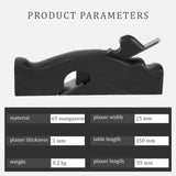Woodworking Plane,6.1 × 3 ×1.5inches Hand Plane Planer,Planing Woodcraft Tool,65 Manganese Blade,Sharp And Durable,for Cutting, Polishing And Jectse