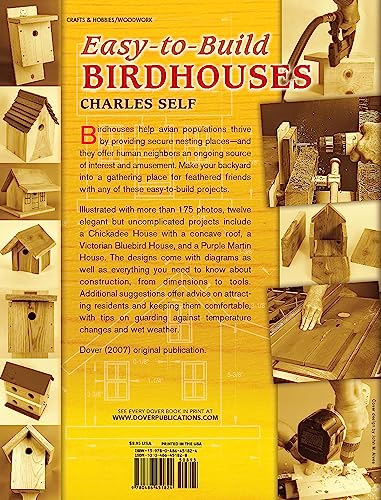 Easy-to-Build Birdhouses (Dover Crafts: Woodworking) Dover Publications