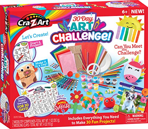 Cra-Z-Art 30 Day Art Challenge Craft Kit