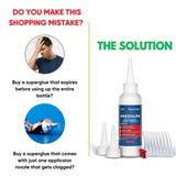 Starbond 4 oz. Medium CA Glue (Premium Cyanoacrylate Super Glue) for Quick Glue-ups, Woodworking, Woodturning, Hobby Models Starbond