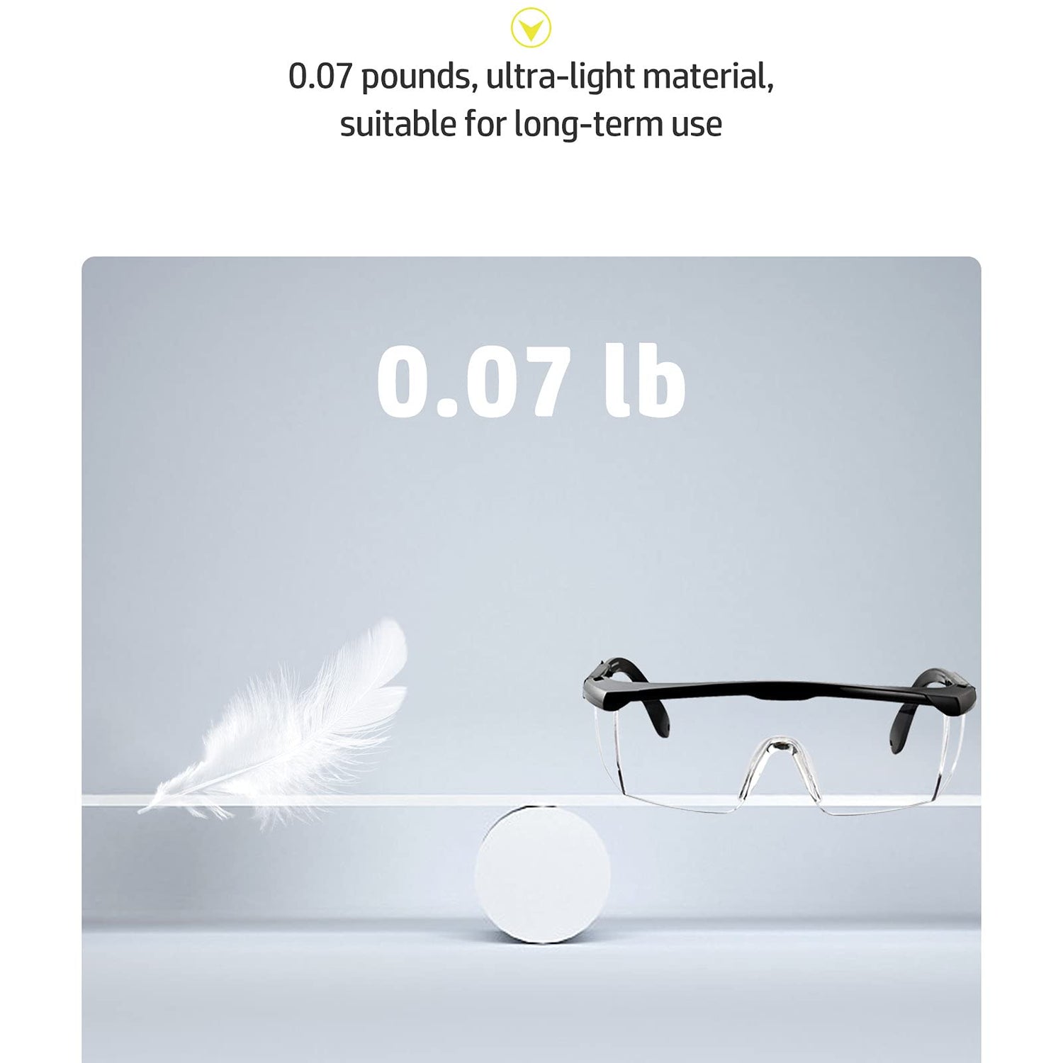 PACIFIC PPE 2 Pack Safety Glasses, Anti-fog, Scratch Resistant Clear Wraparound Lenses and No-Slip Grips, Adjustable, Lab Goggles PACIFIC PPE