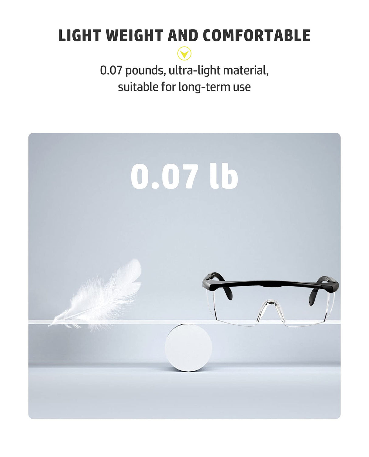 PACIFIC PPE 2 Pack Safety Glasses, Anti-fog, Scratch Resistant Clear Wraparound Lenses and No-Slip Grips, Adjustable, Lab Goggles PACIFIC PPE