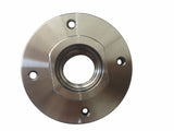 Steel Face Plate 1"-8 Threaded for Wood Lathe Turning (3") ONESTEP-TOOLS