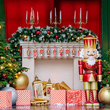 24 Pieces DIY Christmas Nutcracker Ornaments Unfinished Wooden Hanging Walnut Soldier Decoration Blank Xmas Crafts for Christmas Tree Holiday Party WoodArtSupply