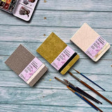 tumuarta Watercolor Sketchbook, 4x6”, 140 LB, 300 GSM, 100% Cotton Paper, Cold Press, 24 Sheets, 48 Pages, Watercolor Journal for Use As Travel tumuarta
