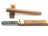 UJ Ramelson 6pc Complete Professional Wood Marking/Striking Carving Drawing Knife Set with Sliding Bevel and Marking Gauge & Wing Compass with UJ Ramelson Co