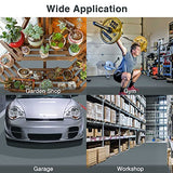 Yescom Garage Floor Mat Roll Diamond Car Parking Protect Trailer PVC 19.5x6.5 Ft for Warehouse Gym Basement Yescom