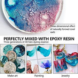 Alcohol Ink Set, 30 Bottles Vibrant Colors Concentrated Alcohol-Based Ink, Metal Dyes, for Resin Petri Dish Making, Epoxy Resin Art, Tumbler Cup About life