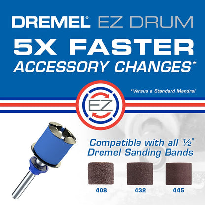 Dremel EZ407SA EZ Drum Sanding Band and Mandrel - WoodArtSupply