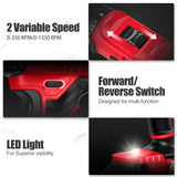 AVID POWER 20V Cordless Drill Set 320 In-lbs Torque Power Drill/Driver Kit with 41pcs Accessories and Drill Brush, 2 Variable Speed, 3/8'' Keyless AVID POWER