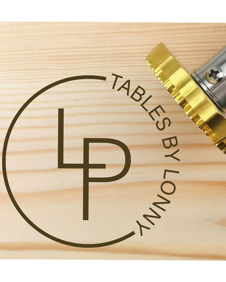 Custom Logo Electric Branding Iron for Leather, Wood, and More - Arokimi 1"x1" Handcrafted Stamp Arokimi