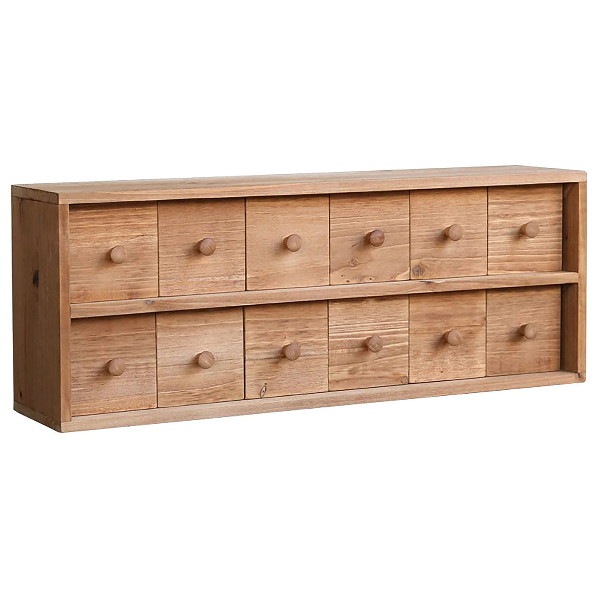 Vintage Desktop Storage Chest with 12 Drawers - Desktop Chest Drawer f ...