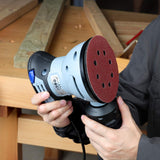 WORKPRO 150-piece Sanding Discs Set - 5-Inch 8-Hole Sandpaper 10 Grades Include 60, 80, 100, 120, 150,180, 240, 320, 400, 600 Grits for Random WORKPRO