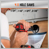 Ultimate Drill Bit Set - 246 PCS Comprehensive Premium Quality Drill Bits Kit for Wood Metal Cement Drilling & Screw Driving, Full Combo Kit Assorted SEDY