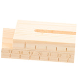 FUNOMOCYA 1 Set Weaving Crafts Making Tool Wood Knit Weaving Rope Wristband Maker Bracelet Woven Tool Weaving Rope kit DIY Bracelet Knitting Kits FUNOMOCYA