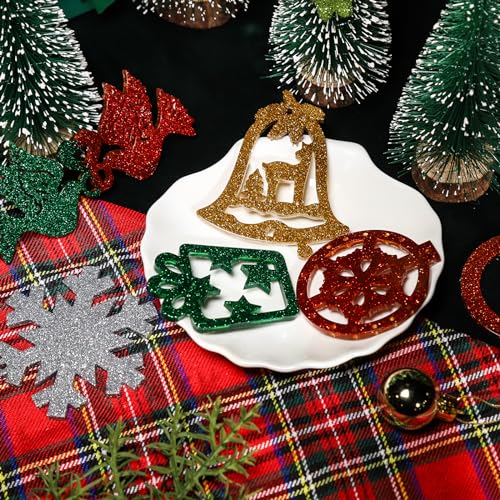 LEOBRO Glitter, 18 Pack Fine Glitter, Craft Glitter Powder Shake Jar, Multi Assorted Set Extra Fine Glitter for Resin Art Crafts Tumbler Scrapbook LEOBRO