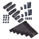 New 58 Pcs Pro-Series 7/16" T-Slot 3/8"-16 Stud Clamping Kit for Bridgeport Mill WFLNHB