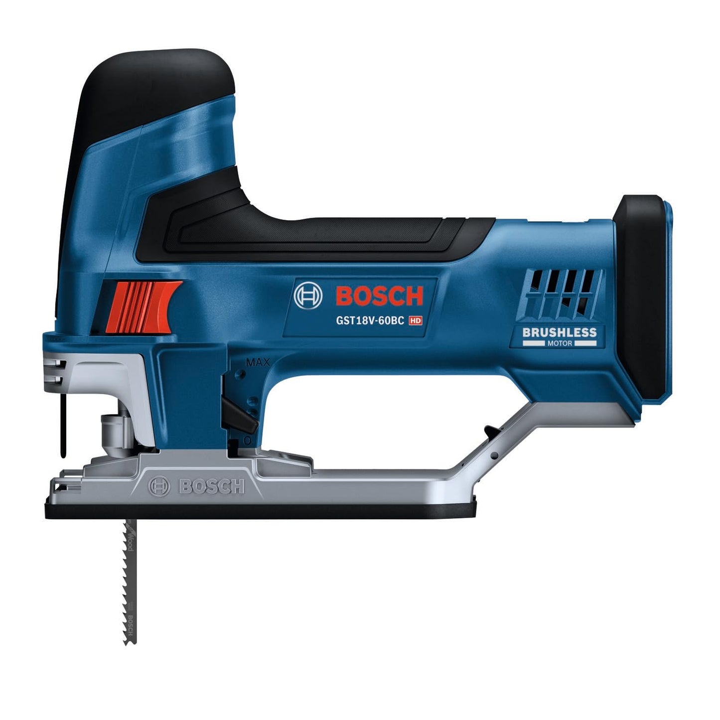 BOSCH GST18V-60BCN 18V Brushless Connected Barrel-Grip Jig Saw (Bare Tool) - WoodArtSupply