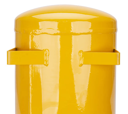 Performance Tool W10005 Hi-viz 5-Gallon Horizontal Portable Air Tank With Tire Air Chuck , Yellow - WoodArtSupply