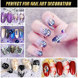 Mingjieus Gold Foil Flakes for Resin 8 Bottles Gilding Flakes Metal Gold Leaf Flakes for Nails,Crafts,Painting Art,Slime Mingjieus