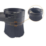 Generic 52mm /65mm /80mm Spindle Brush Dust Shoe Durable CNC Engraving Machine Spindle Dust Shoe Cover for Woodworking Door Engraver Milling Tools, Generic