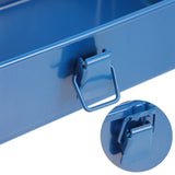 Housoutil Portable Tool Box Repair Tool Storage Container General Tool Box Hardware Case Craft Storage Toolbox for Tools Metal Tool Boxes Hand Carry Housoutil