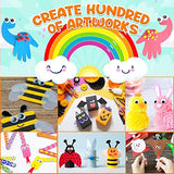 Goodyking Arts and Crafts Supplies for Kids - All in One Kids Crafts Toddler Activities Kids School Supplies Age 4 5 6 7 8 Years Old Craft Art Supply Goody King