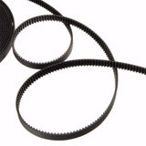 3D Printing GT2 Timing Belt, Zeelo 5 Meters (16.4ft) GT2 Open Timing Belt 2mm Pitch 6mm Width Rubber Fiberglass Fit for RepRap Prusa Mendel Rostock Zeelo