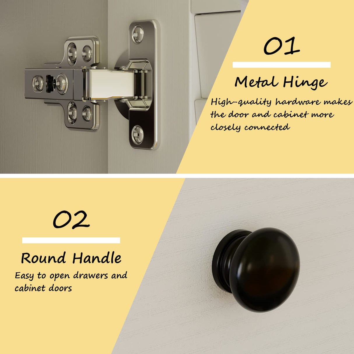 ECACAD Large Wardrobe Armoire with Multi-Tier Shelves, 5 Drawers, Hanging Rod & 4 Louver Doors, Wooden Closet Storage Cabinet for Bedroom, White ECACAD