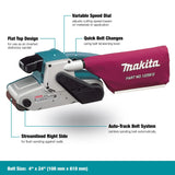 Makita 9404 4" x 24" Belt Sander, with Variable Speed , Blue Makita