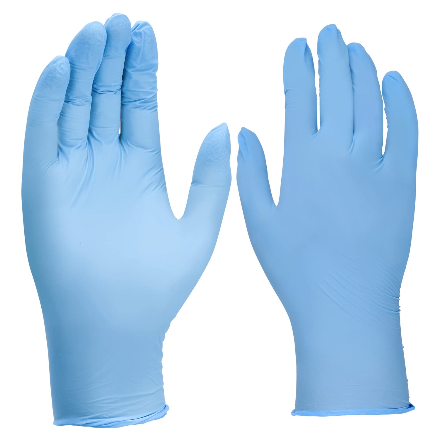 SwiftGrip Disposable Nitrile Exam Gloves, 3-mil, Blue, Nitrile Gloves Disposable Latex Free, Medical Gloves, Cleaning Gloves, Food-Safe Rubber SwiftGrip