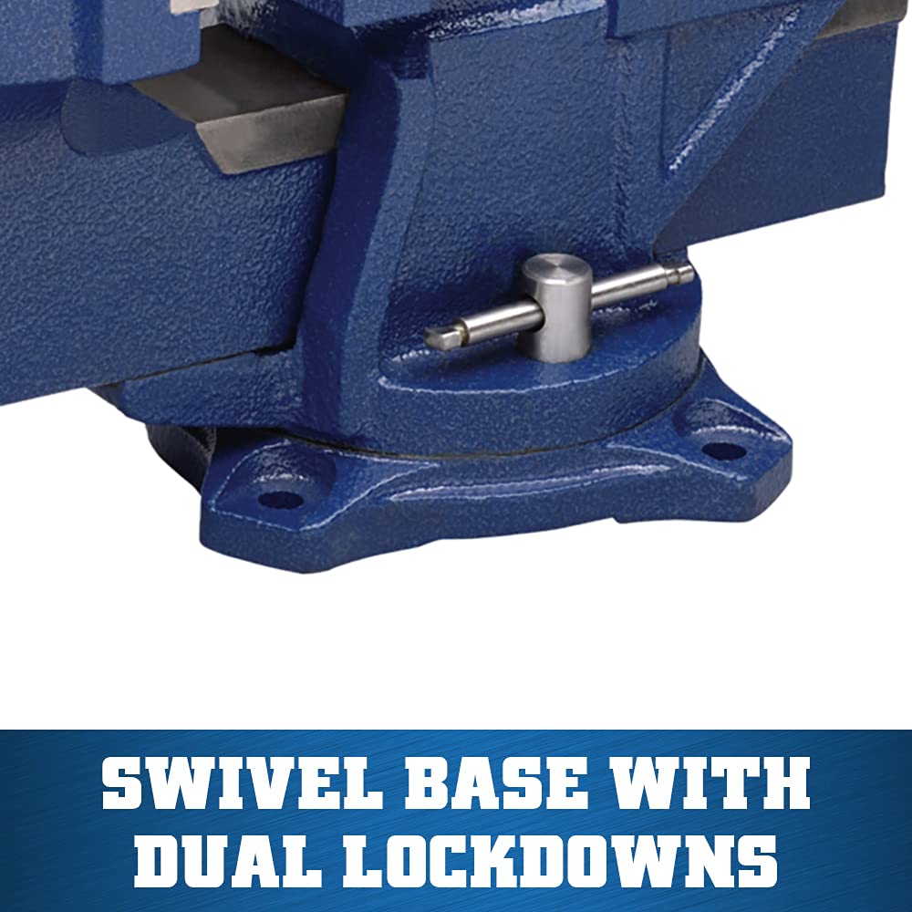 Wilton 4" General Purpose Bench Vise, 3" Max Jaw Opening, 2-1/4" Throat (11104) Wilton