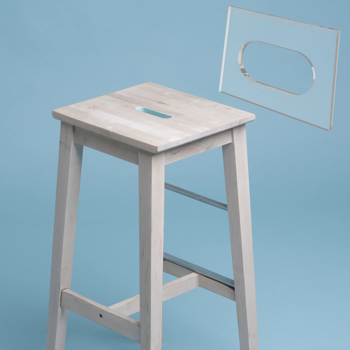 Elliptical Router Template for Woodworking Oval Router Jig Template Inlay Template Set Decorative Templates(4 pcs Oval Inlay Templates) HXLPAY