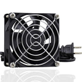GDSIME AXIAL 8025, New Muffin Fan, 110V 115V 120V 220V 240V AC 80mm Fan, Ventilation Exhaust Projects Cooling Fan GDSTIME