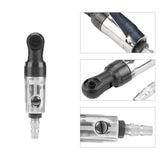 Square Drive Pneumatic Wrench Straight Shank Air Ratchet Wrench for Machinery Manufacturing and Automotive Industries(3/8") FTVOGUE