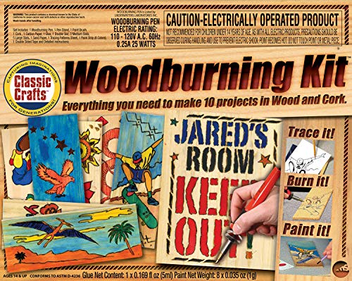 NSI Wood Burning Kit, Multi, Model:7733 - WoodArtSupply