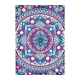 5D DIY Special Shape Diamond Painting Notebook Embroidery Sketchbook Diamond Painting Mosaic A5 Sketchbook Journal Notebook Rhinestone Art Hand Craft WoodArtSupply