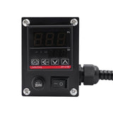 MooneHived 300W Electric Branding Iron with Adjustable Temperature and Digital Display for Wood and Crafts MooneHived