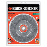 Black & Decker 70-615 Wire Wheel Coarse Bench Grinder, 8-Inch BLACK+DECKER