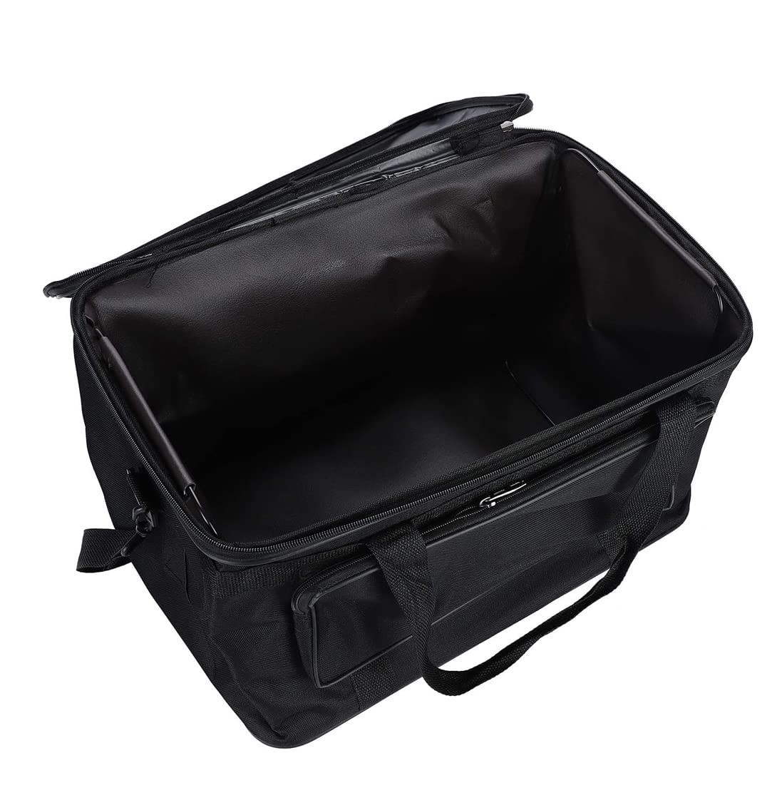 Art Supplies Organizer Bag Craft Tool Storage Tote Carrying Case Artist Travel Carrier Waterproof Paint Box Foldable For Drawing Painting Large Generic