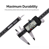 NEIKO 01407A Electronic Digital Caliper | 0-6 Inches | Stainless Steel Construction with Large LCD Screen | Quick Change Button for NEIKO