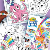 Crayola Color Wonder Unicreatures, Unicorn Mess Free Coloring Pages & Markers, Gift for Kids, Ages 3, 4, 5, 6, Crayola