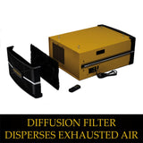 Powermatic PM1200 Air Filtration System, 5-Micron Filter, 1196 CFM, 1Ph 115V (1791330) Powermatic