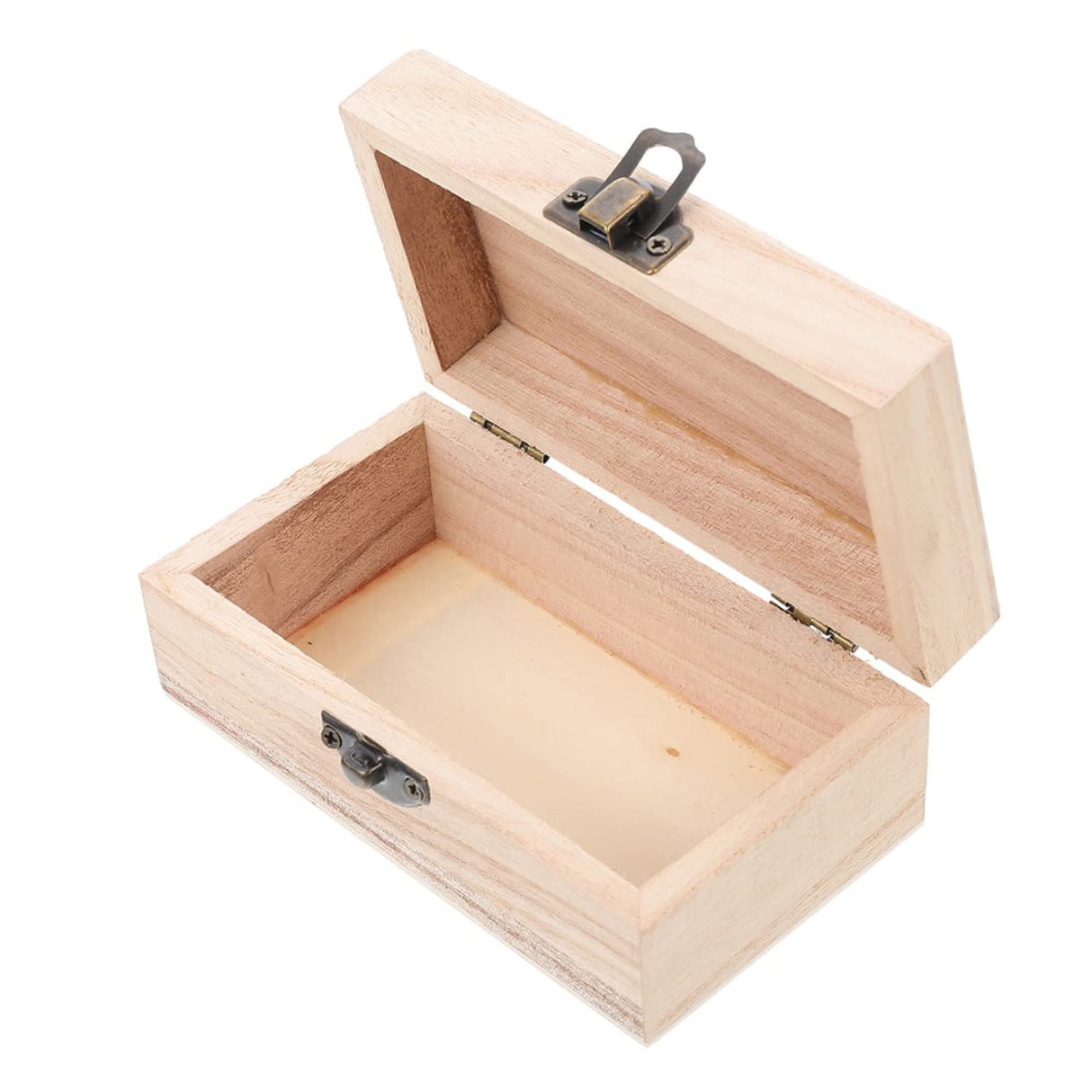 DECHOUS 3pcs Box Wooden Box Unfinished Wood Crates Retro Jewelry Case Book Shelf Decor Strawberry Decor Craft Storage Desk Topper Tabletop Decor DECHOUS