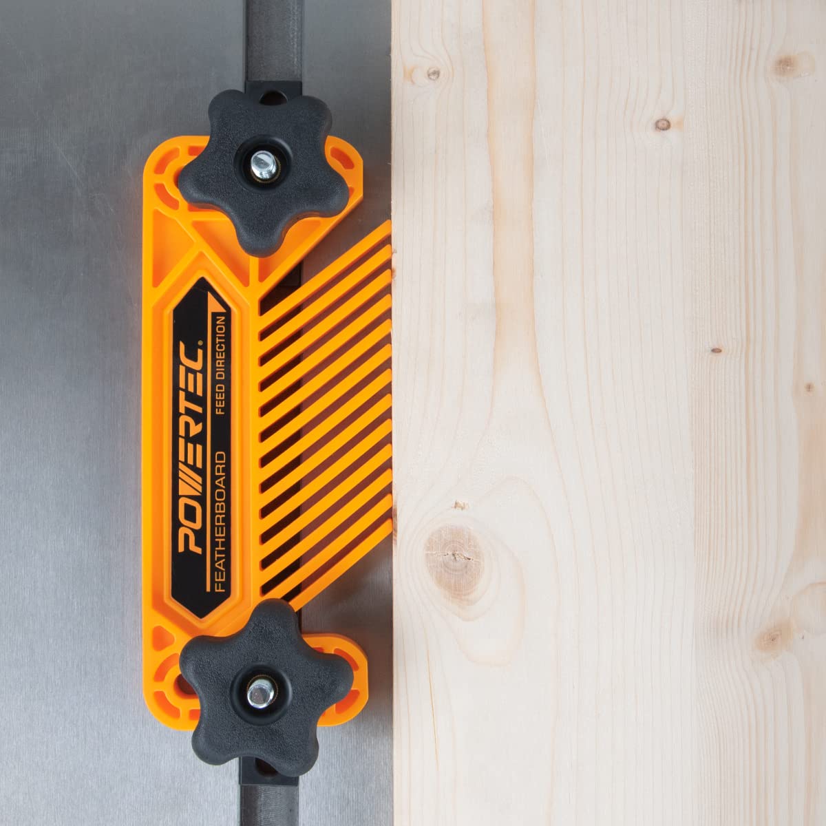 POWERTEC 71553 Router Fence/Router Table Featherboard – 2 Pack POWERTEC