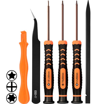 Repair Tool Kit for MacBook, TECKMAN Macbook Screwdriver Set with P5 Pentalobe Screwdriver,T5 Torx and Ph000 Phillips Screwdrivers for MacBook Air &