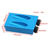 14Pcs Pocket Hole Jig, 15 Degree Dowel Drill Joinery Kit Hole Screw Jig with 6/8/10mm Drive Adapter for Woodworking Angle Drilling Holes, Carpenters Yetaha