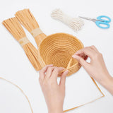 FREEBLOSS Coiled Basket Kit Basket Weaving Craft DIY Macrame Basket Kit Macrame Kit for Beginners Macrame Cord Kit for Adults Gift FREEBLOSS
